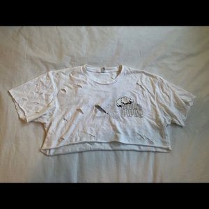 Daddy’s Pipes Vintage Cropped Shirt